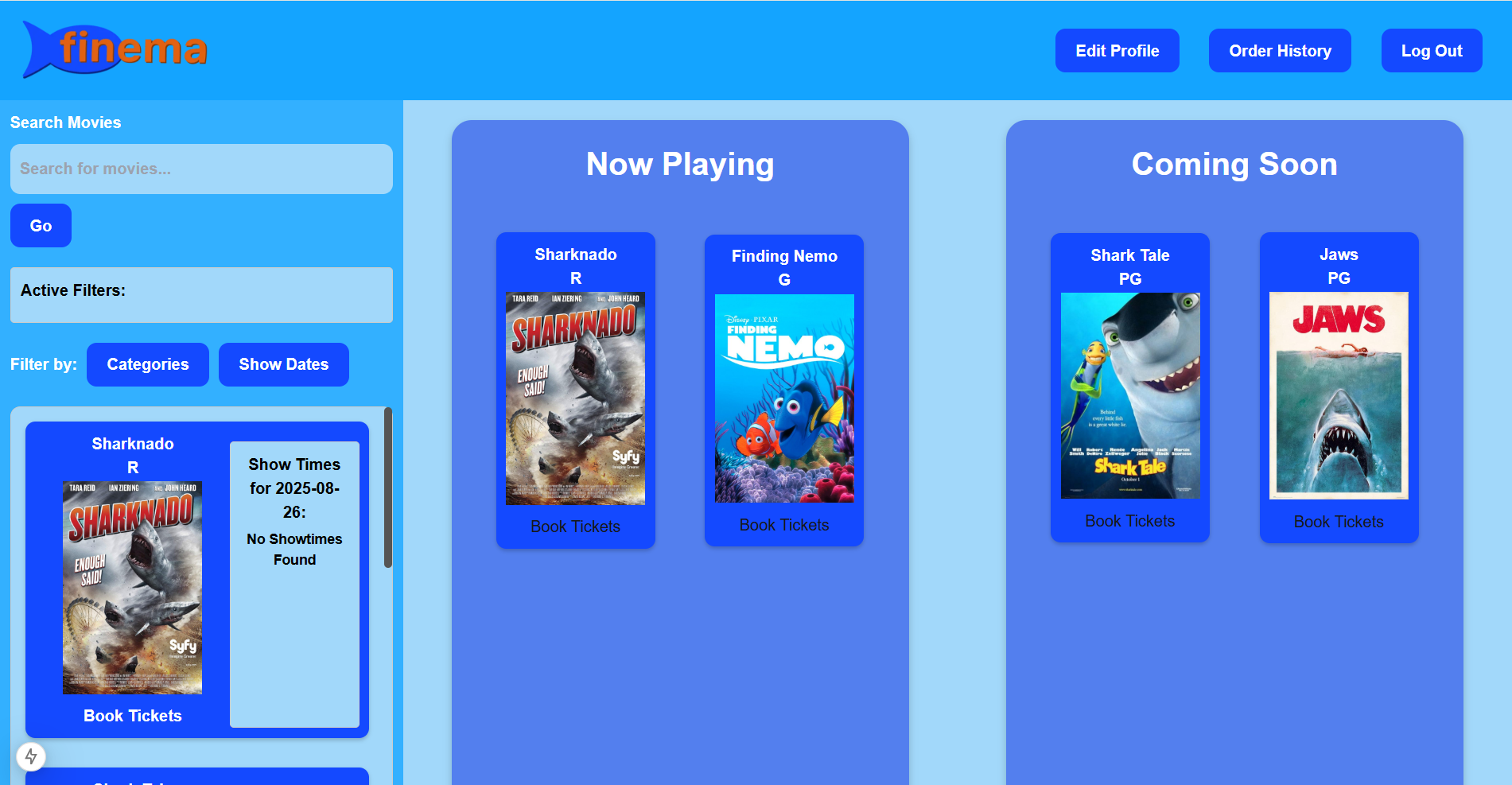 Cinema Website Image